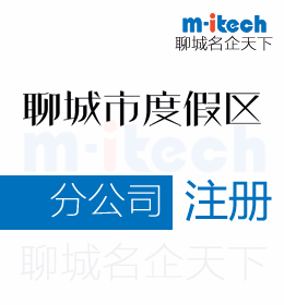 聊城旅游度假區(qū)代辦分公司注冊營業(yè)執(zhí)照